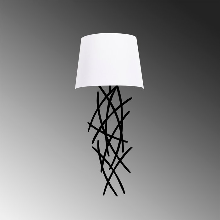 Opviq Asaf - 6988 Lámpara de pared blanco y negro Opviq Asaf - 6988 Lámpara de pared blanco y negro